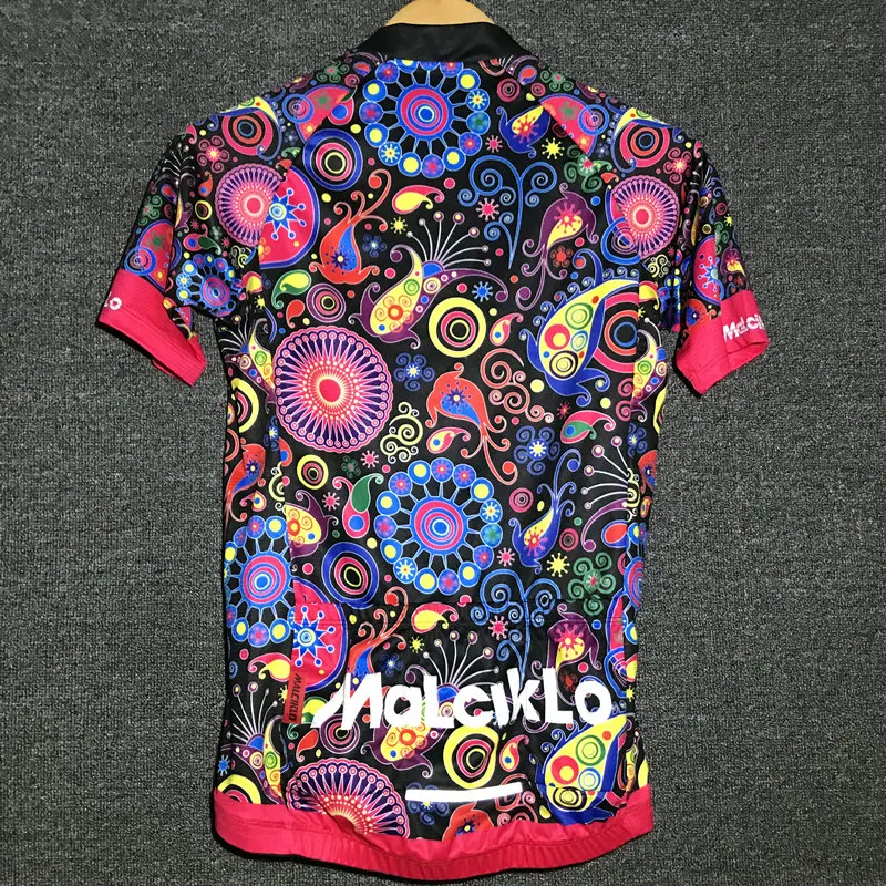 Malciklo Pro Team велосипедная майка женская Майо Ropa Ciclismo Mujer велосипедная летняя одежда велосипедная одежда облегающий костюм