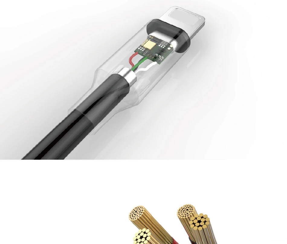 NOHON USB Cable Charging Cable For iPhone X XS MAX XR 8 7 5s 6 6S Plus For ipad Mini 1 2 3 4 TPE Data Sync Lighting Charger Line (4)