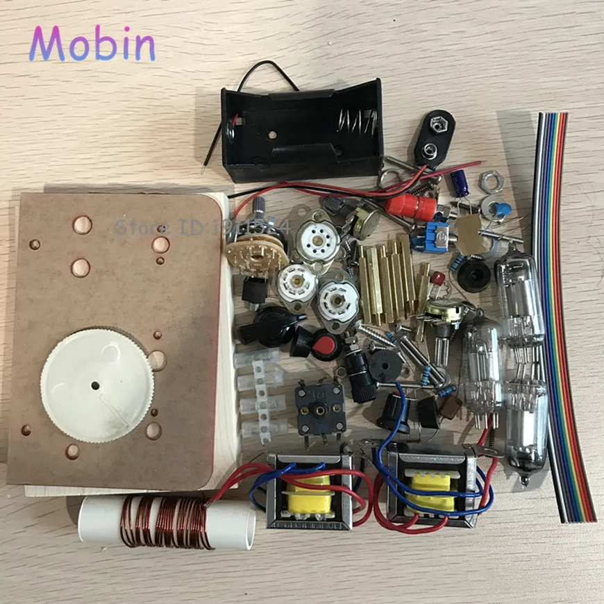 Five wave band three lamp tube shortwave radio 2_