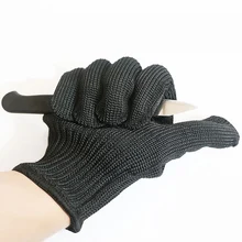 Cut-доказательство Перчатки 5 класс перчатки с проволокой многоцелевой профессиональная защита самообороны износостойкая кислотостойкий