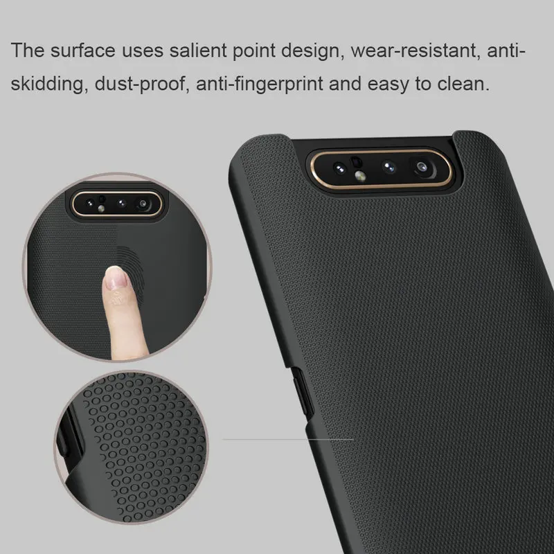 Nillkin Пластик Coque для samsung Galaxy A80 чехол для samsung Galaxy A80 A90 SM-A805F SM A805F телефона чехол-лента на заднюю панель