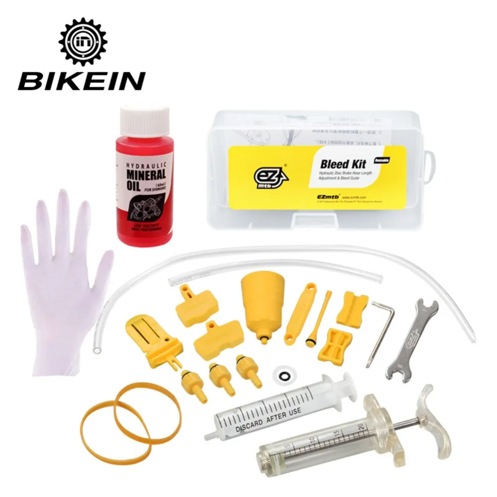 Bicycle Hydraulic Disc Brake Mineral Oil Bleed Kit for MAGURA, TEKTRO