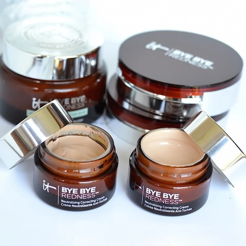 Concealer Cream Makeup It Cosmetics Full Coverage Redness Neutralizing Correcting Foundation Cream Transforming Neutral Beige