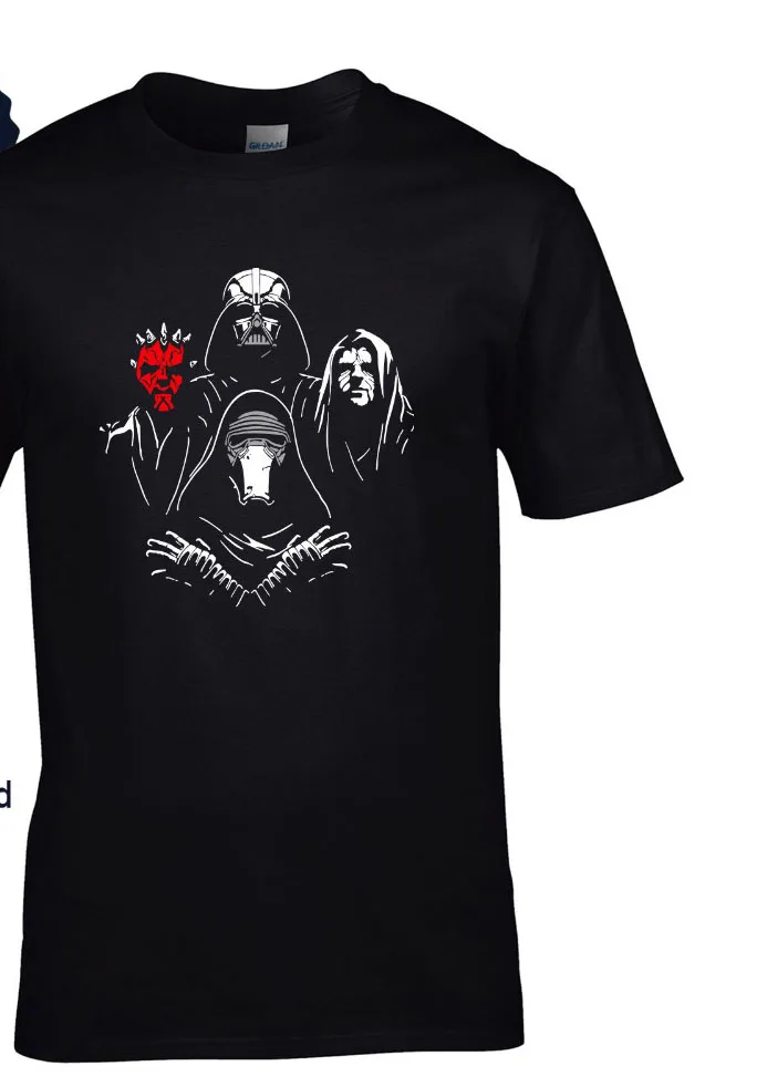 

Fashion New Top Tees Tshirts Bohemian Dark Side T-Shirt - Queen Star Wars Mashup New Rahpsody Jedi Force T Shirt