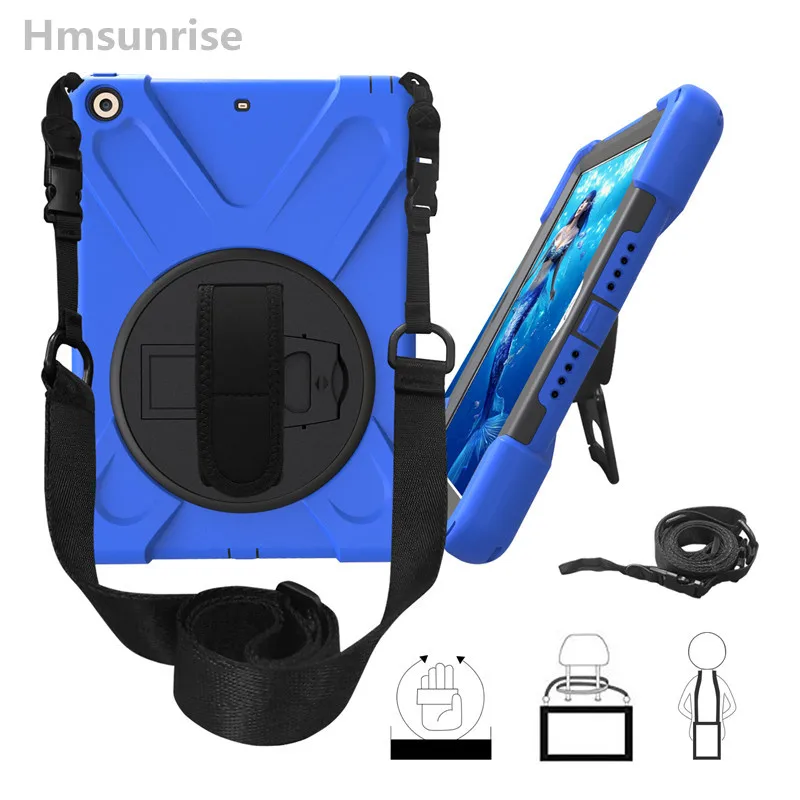Hmsunrise Portable full protection case for apple ipad air 1 A1474 Kids