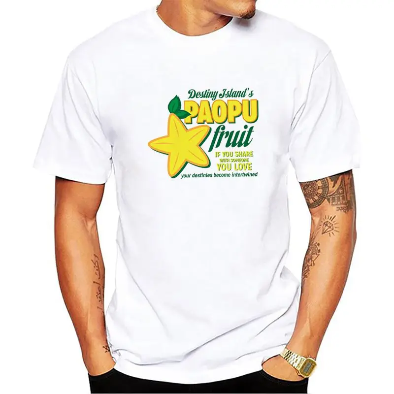 

Paopu Fruit - Kingdom Hearts Boys T Shirts Summer Funny Letter Printed Casual T-shirt Men Short Sleeve Fashion Boys Tops