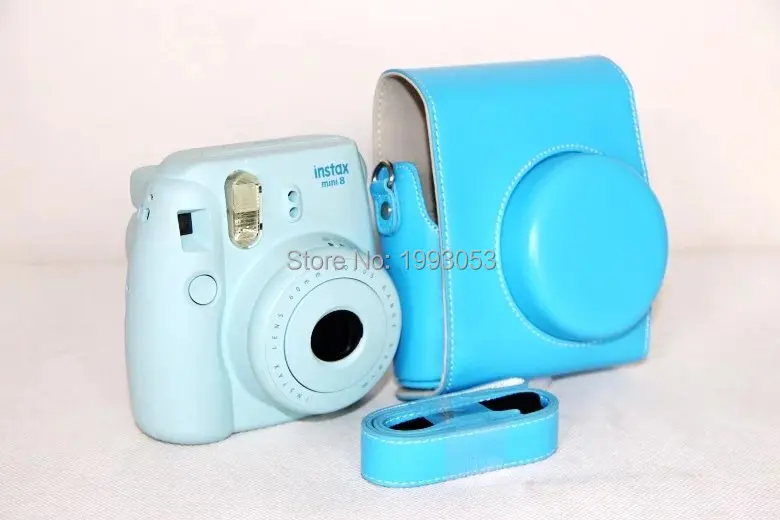 Кожаная камера видео сумка чехол протектор для камеры Fuji Fujifilm Instax Mini 8 Mini 7