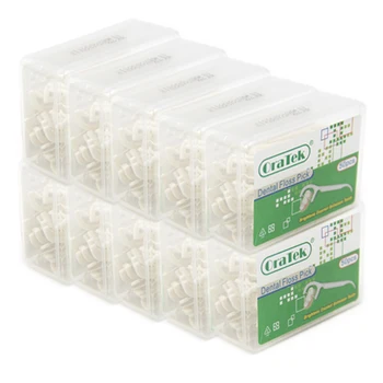

Dental floss fine floss toothpick line cleaning teeth with portable 50 *10/ box