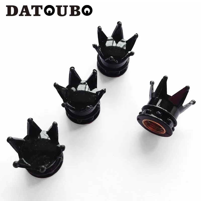 

DATOUBO 16 pcs novelty ABS Crown Design Car Tire Valve Caps,gold,chrome pink color crown car tyre valve stem cover,air dust cap.
