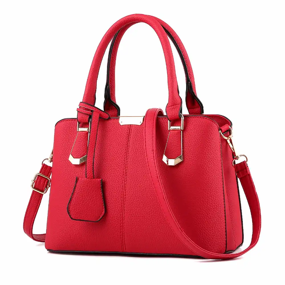 Hot Brand Name Tote Satchel Sac Women Bag Lady Handbag Ol Style Shoulder Bags Casual Zipper Messenger Pu Leather