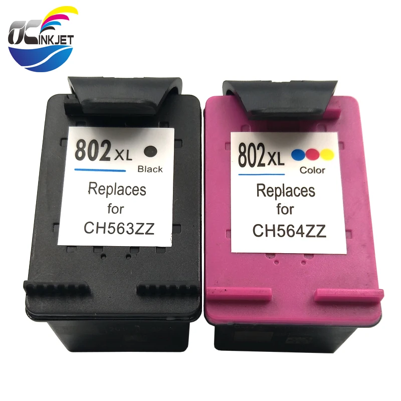 Ocinkjet Replacement 802 802xl Ink Cartridge For Hp 802xl For Hp