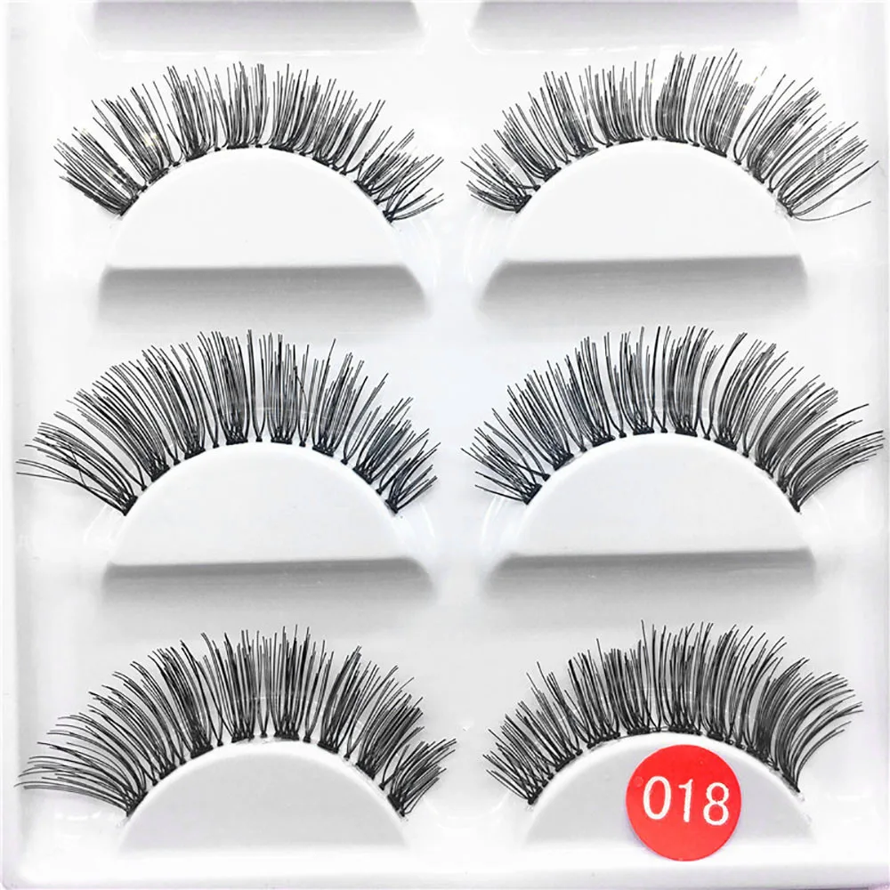 Wispy lashes 3d lashes 5 пар густая пушистая полоса ресницы длинные натуральные вечерние увеличивающие на оба глаза магнитные ресницы YL