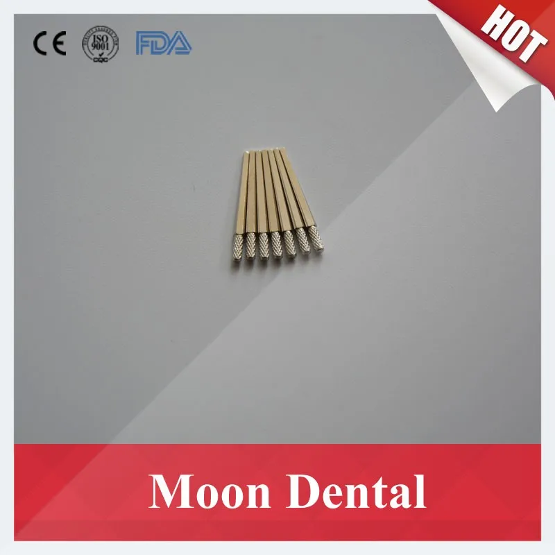 Ferramentas de Material de Laboratório Pinos de Bronze Prateados para o Laboratório Dental Pequeno Peças Caixa 7 2.2*22mm Dentários 1000 - 10 1000 peças caixa 7 #2.2*22mm pinos de