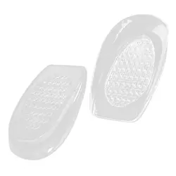 

VSEN Wholesale Hot StyleInvisible Gel 1cm up Height Taller Shoes Heel Insoles Clear
