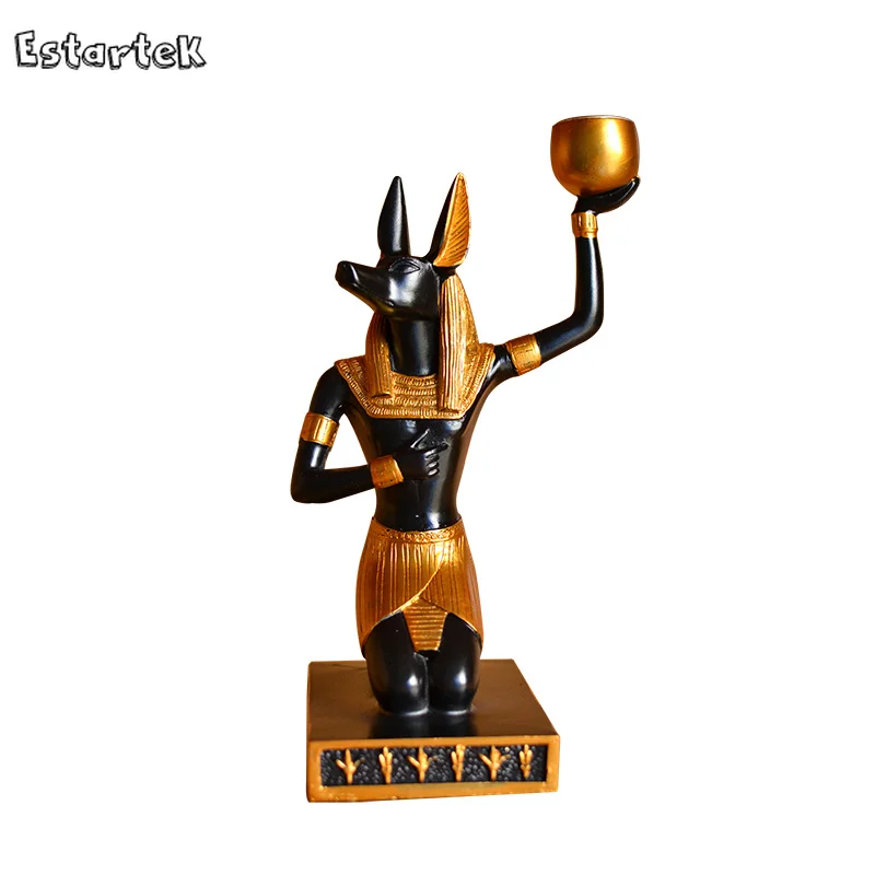 Estartek Ancient Egypt Style Resin Anubis The Dog God Garage Kit Statue