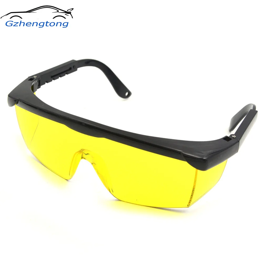 Gzhengtong 1pc Yellow Automotive Air Conditioning Leak Detector Glass