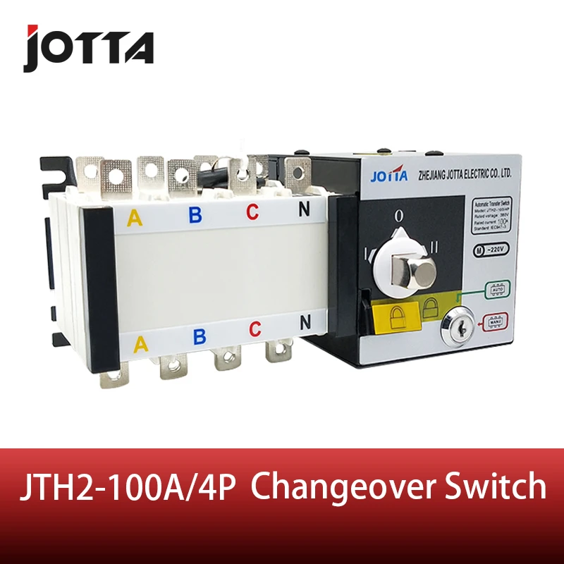 Jotta 100Amp 220V/ 230V/380V/440V Pole 3 Fase Automatische Overdracht Schakelaar sluit Generator Omschakelaar|at halloween|switch liveswitch - AliExpress