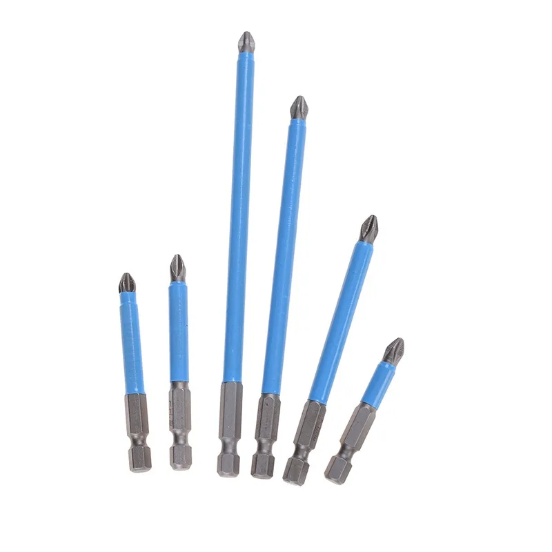 

PH2 Anti Slip Electric Screwdriver Bit Magnetic Hand Tools Bit Precision Hex Shank 25mm 50mm 65mm 70mm 90mm 127mm 150mm