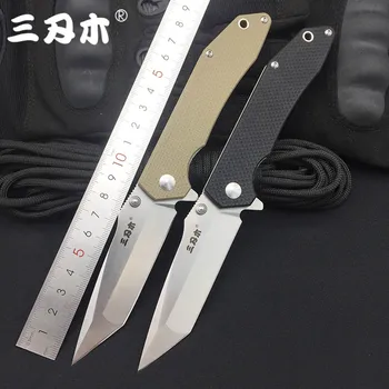 

Sanrenmu 9002 12C27 Blade G10 Handle Folding Knife Outdoor Hunting Camping Utility Multitool Survival EDC Pocket Tool Top Knifes