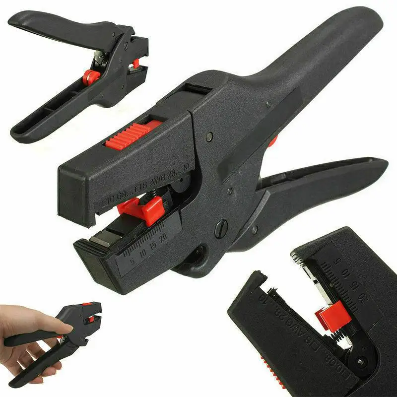 

TPFOCUS Automatic Cable Wire Stripper Tool Electrical Crimper Stripping Cutter Plier