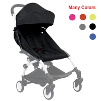 Generic Color Pack Sun Canopy Rain Cover and Seat Pad Cushion For Babyzen YOYO Baby Stroller
