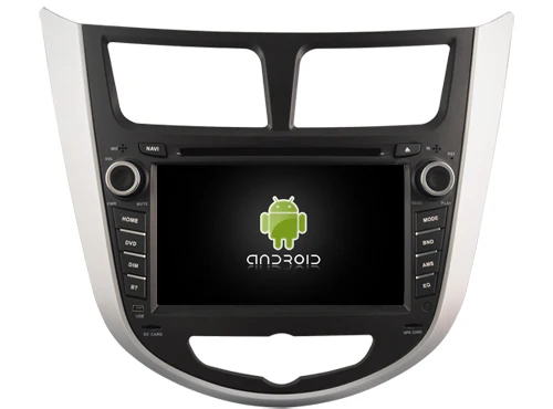 

Android 8.1 quad core car dvd player media radio car audio wifi carplay gps headunit for HYUNDAI VERNA accent solaris 2011-2012