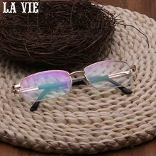 Унисекс Пресбиопия очки для чтения Половина обода очки AR покрытие сверхлегкие очки Gafas+ 1,0~ 4,0 диоптрий LV006