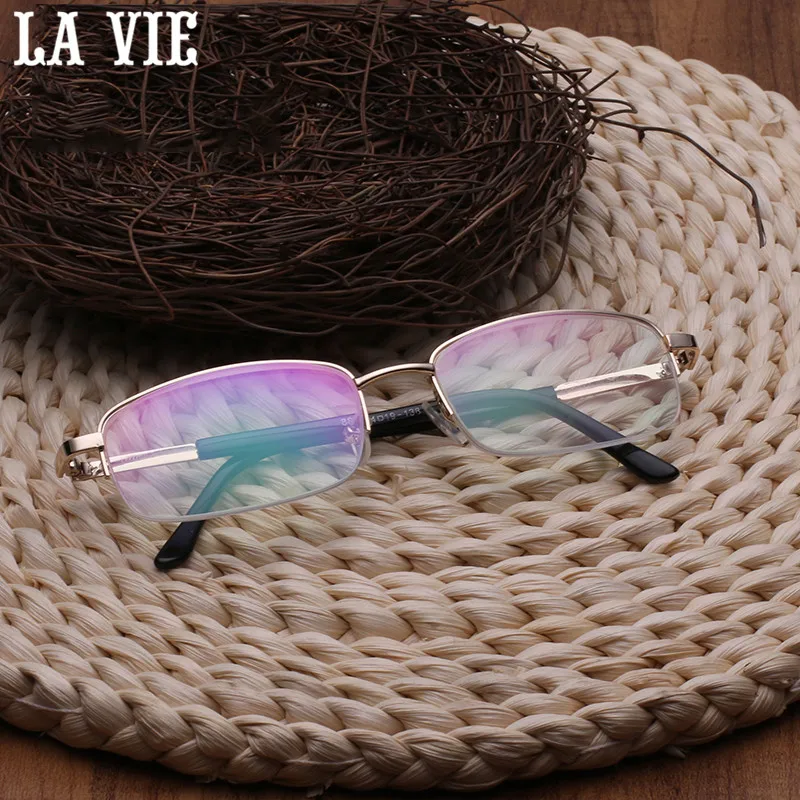 

Unisex Presbyopia Spectacle Reading Glasses Half Rim Eyeglass AR Coating Ultralight Eyewear Gafas +1.0~ 4.0 Diopter LV006