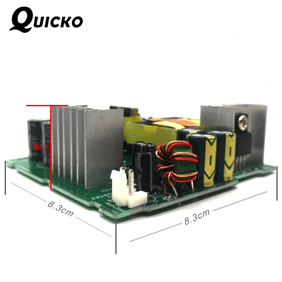 Beste QUICKO Nieuwe Collectie T12 Voeding 24V 108W 4.5A voor OLED LED soldeerstation DIY KITS OLED STC digitale Elektrische Controller
