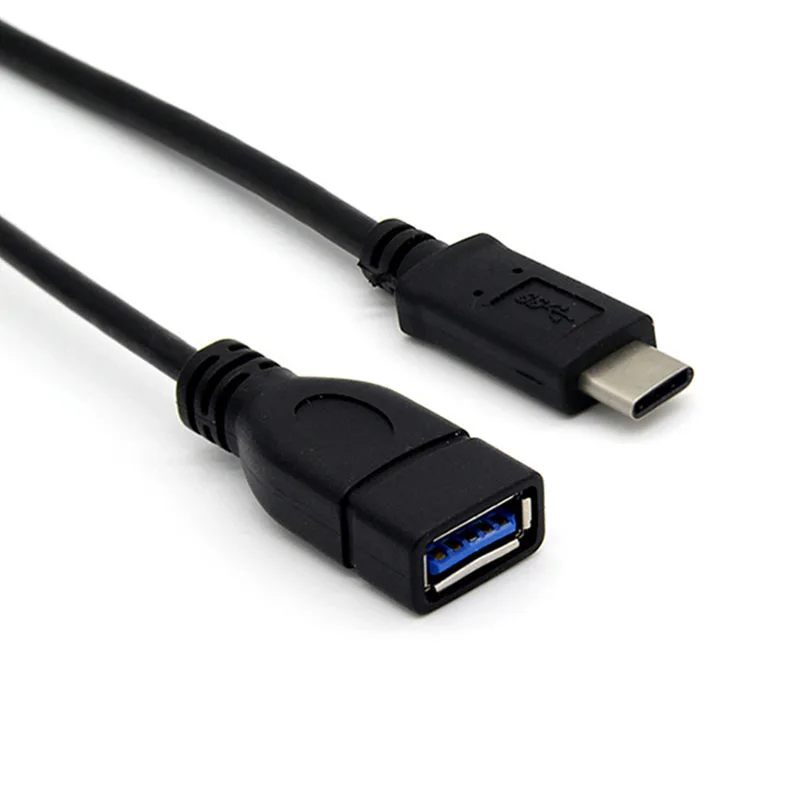 OTG USB 3 1 Удлинительный кабель 3.0 Type C штекер на 0 гнездовой разъем шнур для передачи