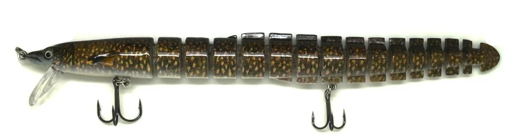 センチ低音パイク釣り ベイトスイムベイト ルアー ライフライク ウナギ ドジョウ多関節新しい Bait Lure Bait Troutbait Suppliers Aliexpress