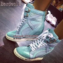 Новинка года; сезон весна; женская модная повседневная обувь; Пряжка; ремень полый; обувь на танкетке; Лидер продаж; Лоскутная Женская обувь из флока