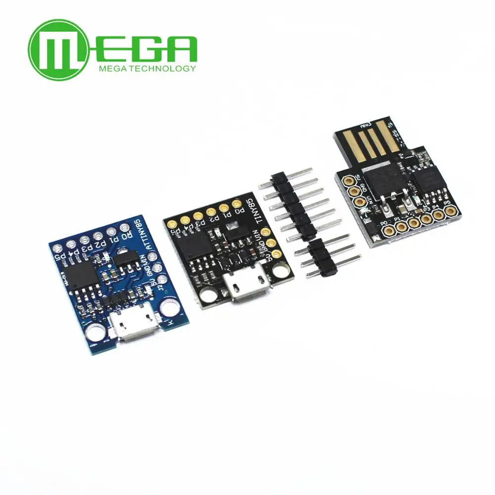 ATTINY85 Micro USB Development Board for Digispark Kickstarter ATTINY85-20SU | Электронные компоненты и