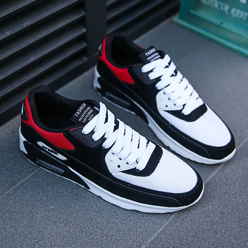 

Air Cushion Running Shoes For Man Big Size Sport Shoes Mens Sneakers zapatos para correr hombre Jogging Training Athletic Shoes