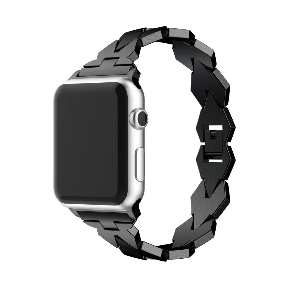 Браслет из легированной стали для apple watch 5 band for i series 1/2/3 /4/5 40 мм 44 42 38 ремешок умные