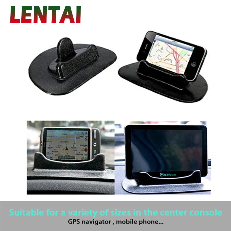 

LENTAI 1PC Car Silicone Anti-Slip Mat Dashboard Phone Shelf For Hyundai Solaris I30 creta IX25 Suzuki Swift Lada Vesta Granta