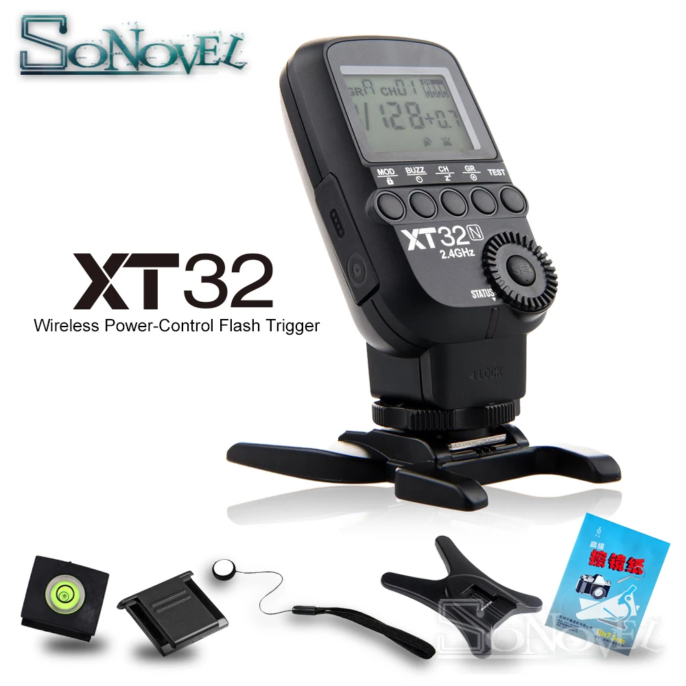 Godox XT32N HSS 1/8000s Встроенная 2 4G Беспроводная система X контроль мощности Flash Trigger с