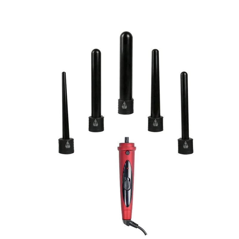 

Explosive hair curler five-in-one suit can change tube perm artifact multi-function hair curler wholesale