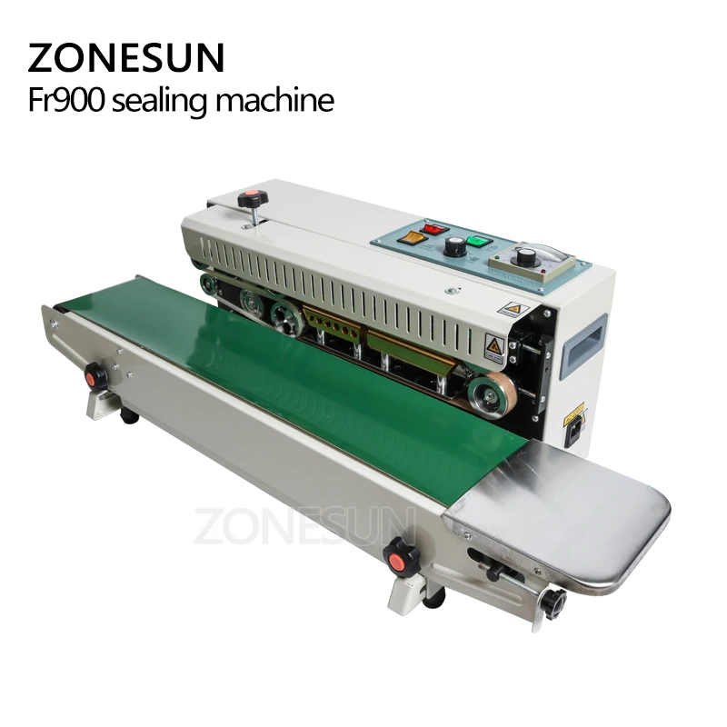 ZONESUN 900 непрерывная автоматическая машина для запечатывания пленки
