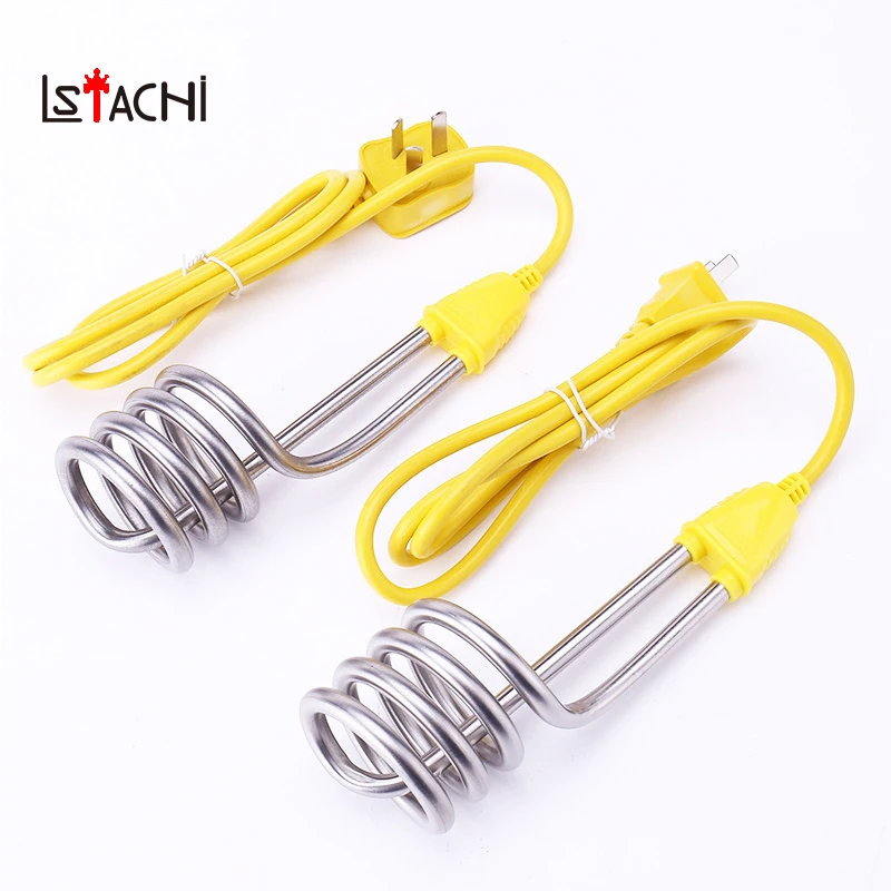 

LSTACHi High Power Electric Heating Rod 1600W Stainless Steel Water Heater Travel Household Floating Immersion Element Machine
