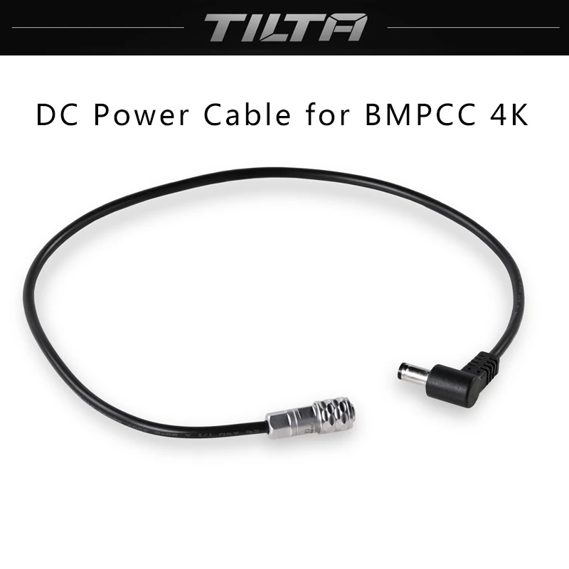 Tilta TA-T01-DC-PC 12 В Micro DC штекер BMPCC 4 к кабель питания для Tilta F970 батарея пластина для Tilta BMPCC 4 к 6 к клетка камера установка