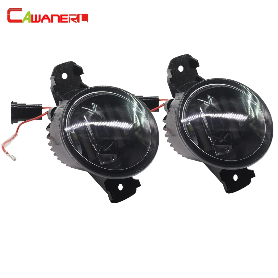 

Cawanerl For Infiniti QX60 G37 M45 JX35 M35 Car Styling LED Daytime Running Lamp Fog Light DRL White 12V 2 Pieces