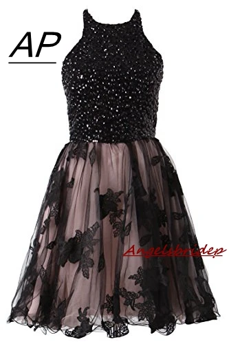 

2019 Summer Beach Halter Mini Homecoming Dresses 8 Grade Graduation Dresses Sexy Tank Back Crystal Sparkly Formal Party Gowns