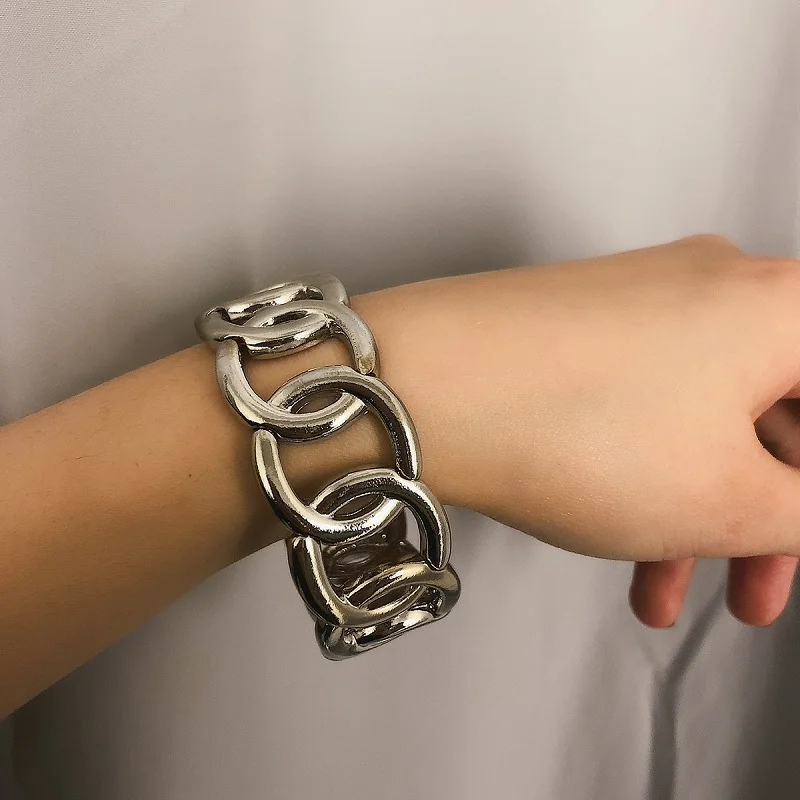 Find Me 2019 новый модный винтажный этнический ажурный эластичный браслет из сплава в