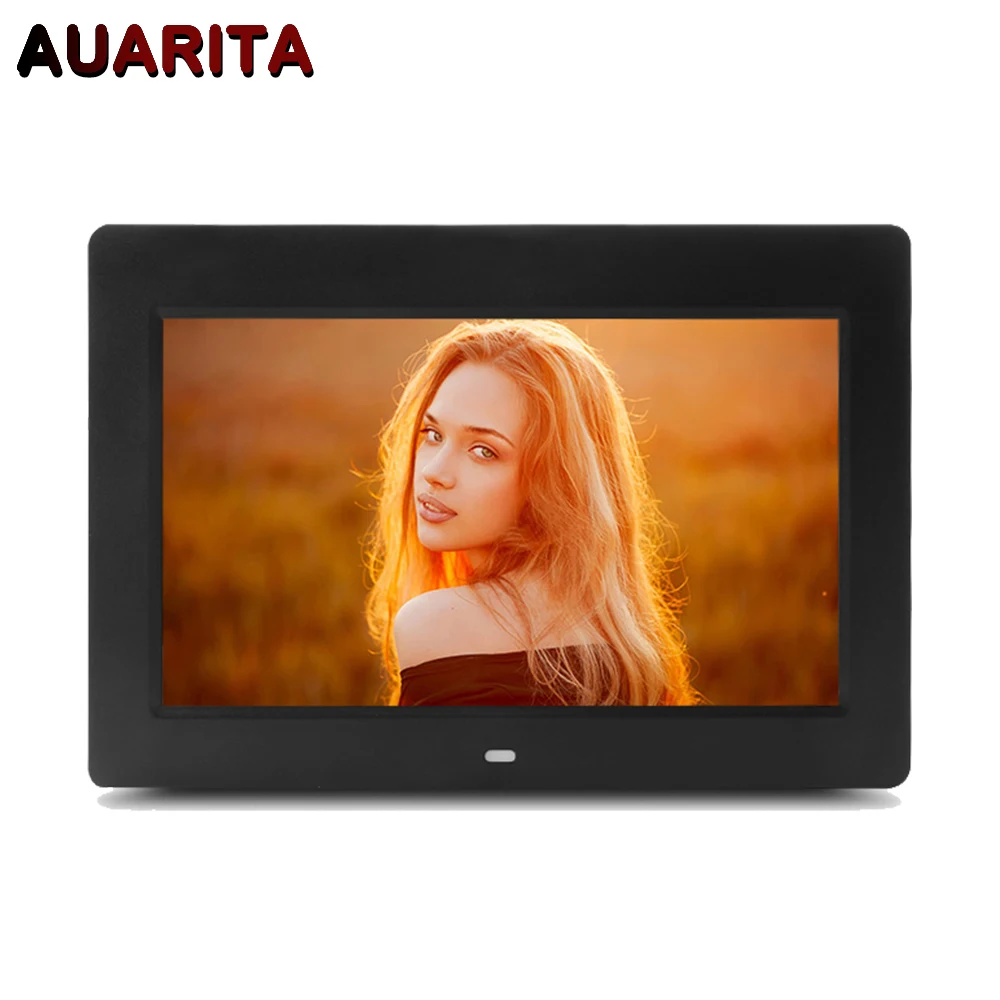 10 HD LED Digital Photo Frame 1024*600 Electronic Picture Frame Clock Calendar MP3 MP4 Movie Player with Remote Control professional 10 tft lcd digital photo movies frame mp4 player alarm clock remote