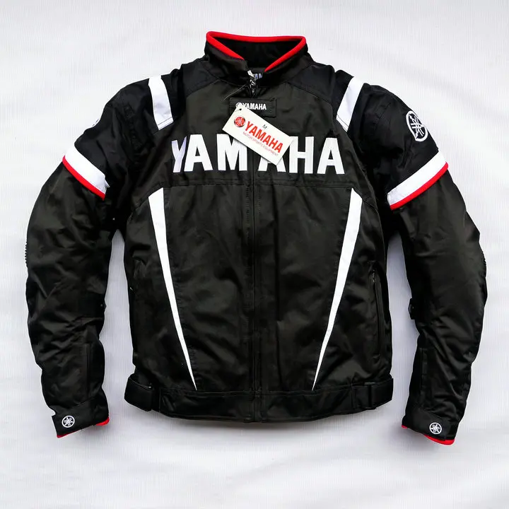 

Wnter in warm Racing Jacket for YAMAHA M1 Team Motocross Oxford Cloth Riding Jacket Protective Cloth Jacket jaqueta motoqueiro