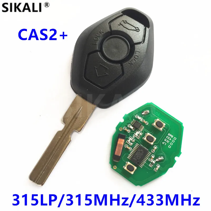 Дистанционный ключ для автомобиля для BMW CAS2 315LP/315 МГц/433 МГц для X3 X5 Z3 Z4 Z8 3/5/6/7 серии с HU58 лезвие
