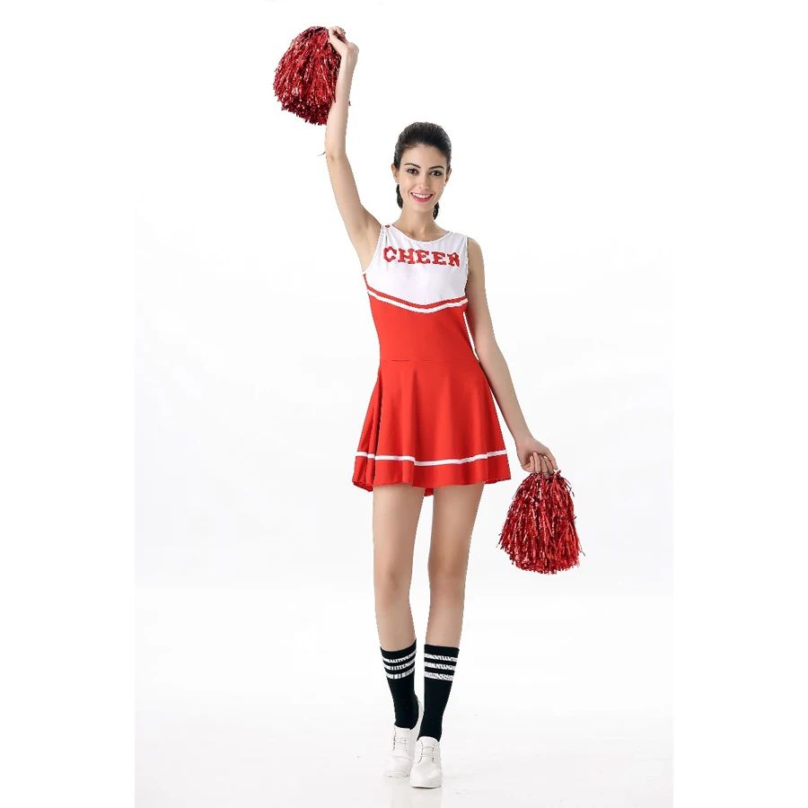 Костюм Черлидинга для девочек высокое качество|sexy school girl costume|sexy costumes girlschool sexy |