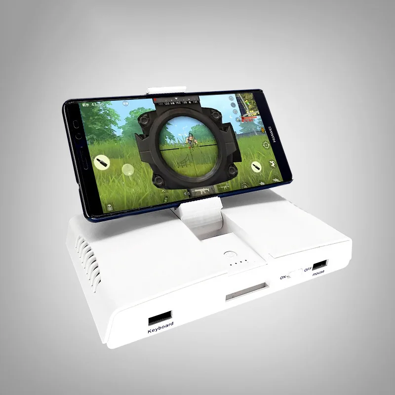 Powkiddy Bluetooth Battledock конвертер Подставка для зарядки док-станция для FPS игр, использование с клавиатурой и мышью, игровой контроллер