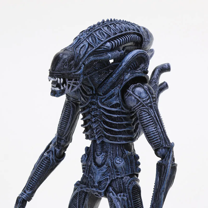 21 см игрушки NECA 1986 Alien vs Predator Machiko Noguchi Hornhead хищник, ПВХ фигурка Коллекционная модель куклы Aliens Eggs